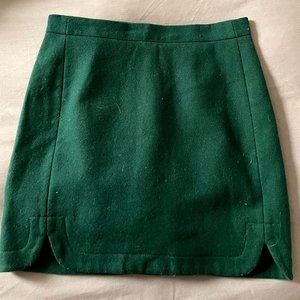 J.Crew Wool Miniskirt